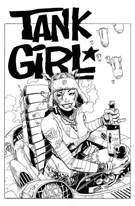 Jamie Hewlett Tumblr Tank Girl Art Tank Girl Comic Sketch Manga Sketch Book Bd Comics