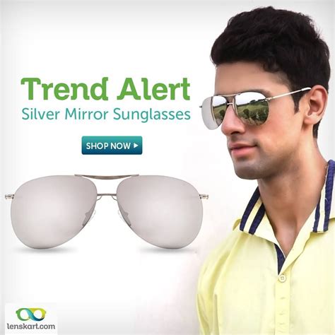 Catch The Trend With These Silver Mirror Aviator Sunglasses At Rs 1743  Mirrored Aviator