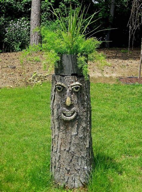 Funny Tree Stump Planter Creative Ads And More
