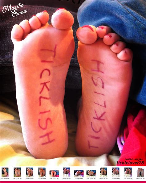 Ticklish Soles Custom Set For Ticklelover78 By Whor4cle