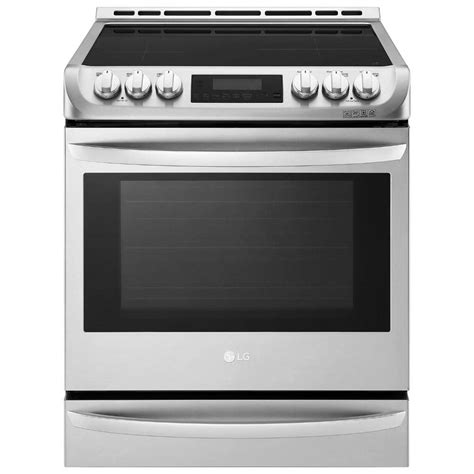 Lg Electronics 63 Cu Ft 30 In Slide In Electric Range With Probake