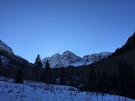 Dusk In The Mountains Of Colorado Free Image Download