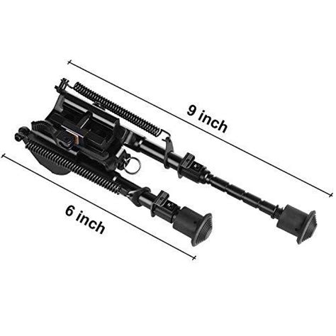 Cvlife 6 9 Inches Bipod With Quick Release Adapter For Picatinny Rail