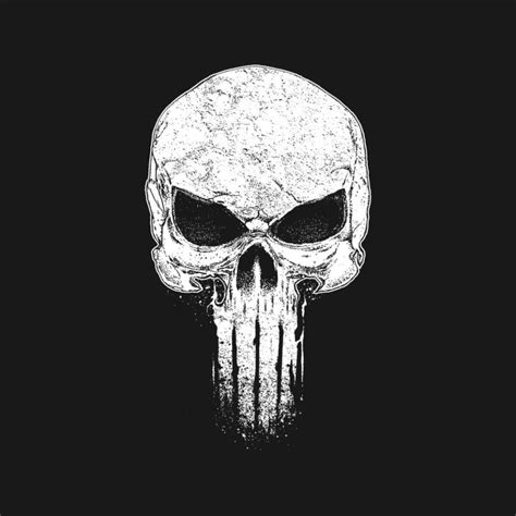 The Punisher Skull Logo Mens T Shirt On Onbuy