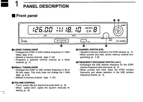 Icom Ic A200 User Manual