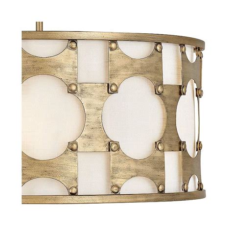 As a fixture specifically designed for the foyer, this is the perfect way to welcome people into your home. Hinkley Carter 21" Wide Burnished Gold Drum Pendant Light ...