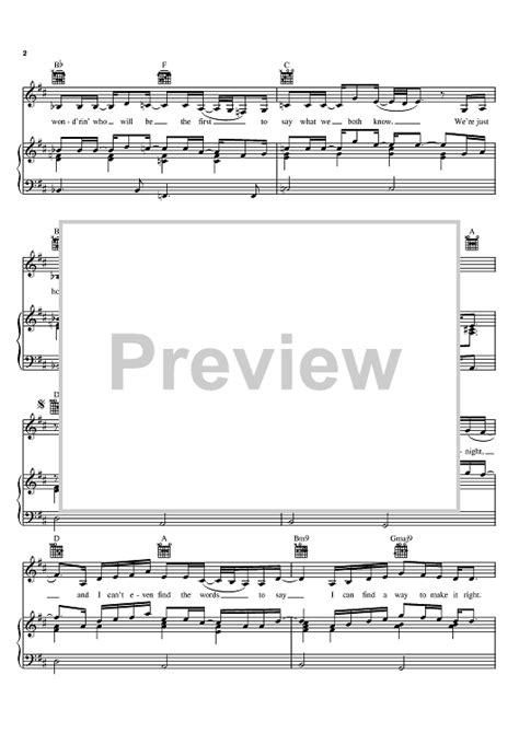 A Million Miles Away Sheet Music By Rihanna For Pianovocalchords Sheet Music Now