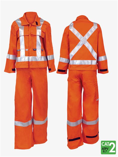 Ultrasoft® Hi Vis Flame Resistant Fr 2 Piece Coveralls Fr Coveralls