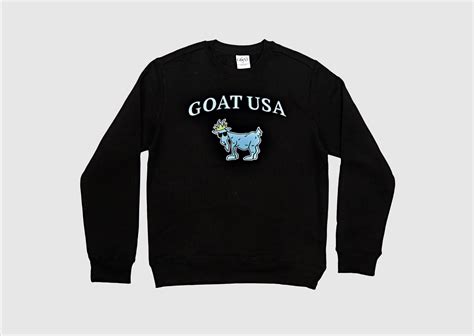 Big Goat Crewneck Sweatshirt Goat Usa
