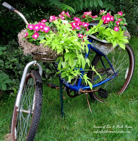 Diy Project ~ My Bicycle Planter Our Fairfield Home And Garden