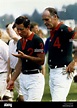 Ronald Ferguson and Prince Charles at polo match June 1988 Stock Photo ...