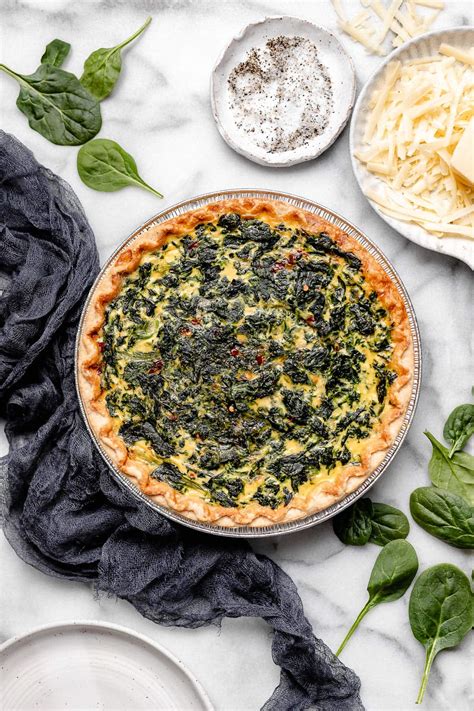 Best Spinach Quiche Recipe Two Peas And Their Pod