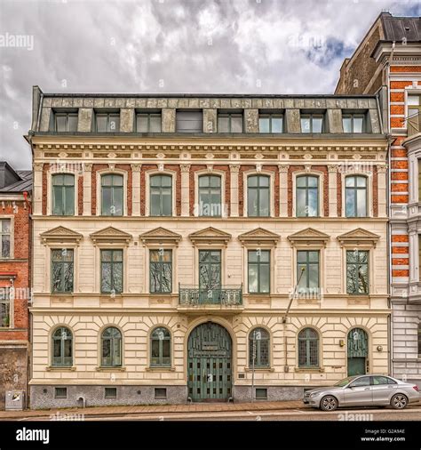 The Front Facade Of One Of The Many Beautiful Old Historic Buildings