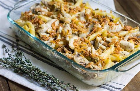 All that caramelized flavor, no spoons required. A comforting and hearty meal, this French onion pasta bake ...