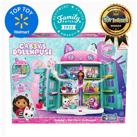 Buy Gabbys Dollhouse Purrfect Dollhouse 2 Foot Tall Playset With