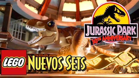 Nuevos Sets De Lego De Jurassic Park Y Su 30 Aniversario Youtube