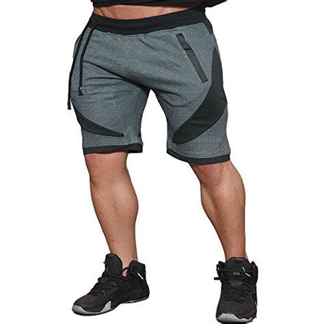 everworth men s training workout gym shorts casual drawstring running biking athletic sweatpant