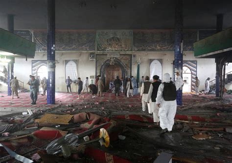 Isis Claims Deadly Attack On Shiite Mosque In Afghanistan The New York Times