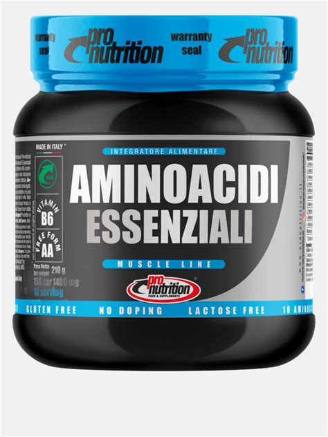 Pro Nutrition Aminoacidi Essenziali Cpr Aminoacidi Bcaa Nencini