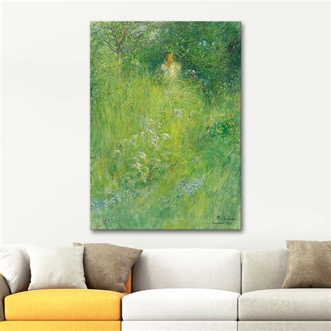 Carl Larsson In The Meadow Art Print Canvastar