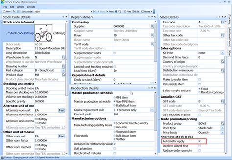 Stock Code Substitution Syspro 7 Update 1