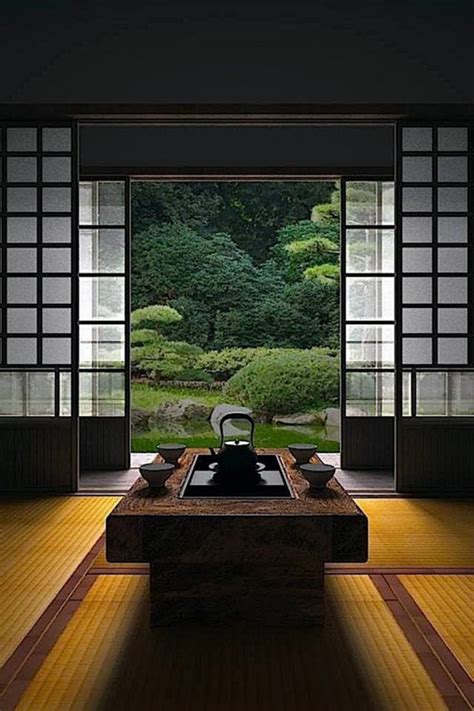 Impressive Popular Traditional Living Room With Japanese Styles For