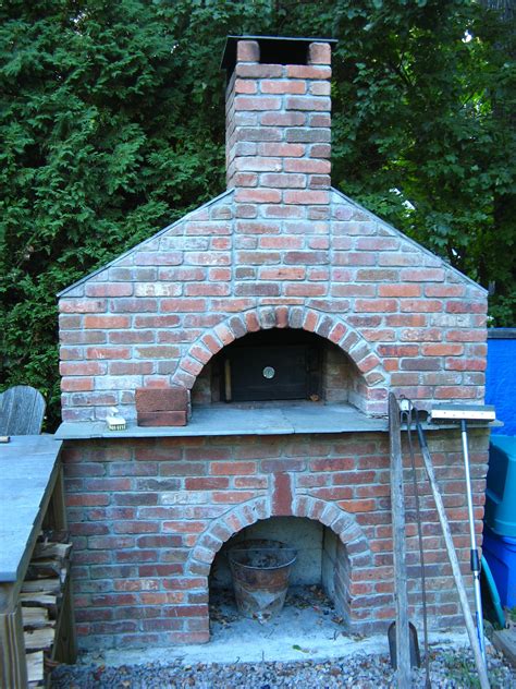 Outdoor Fireplace Pizza Oven Combo Kits Image To U