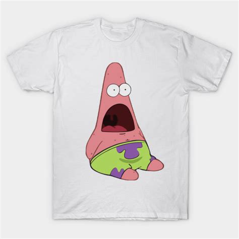 Surprised Patrick Spongebob T Shirt Teepublic