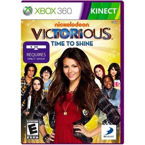 Jogo Victorious Time To Shine Xbox 360 Kinect Sensor em Promoção na
