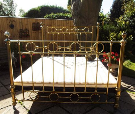 Victorian Brass Antique Bed Rare Olympic Queen Size Antiques Atlas