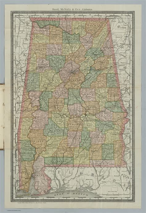 Alabama David Rumsey Historical Map Collection