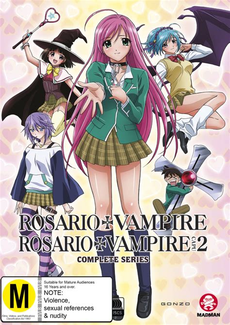 Rosario Vampire The Complete Series Dvd Buy Now At Mighty Ape Nz