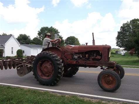 Allis Chalmers Wd 45 Tractor With Disc Plow Attached A Photo On