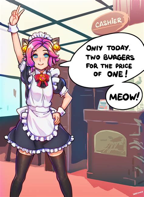 Maeve Works In A Maid Cafe By Ikkimay On Newgrounds