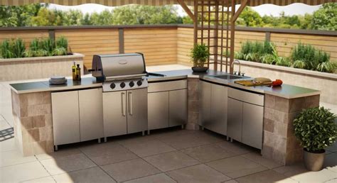 Outdoor Stainless Steel Kitchen Sunshine Coast Freeform Sheet Metal