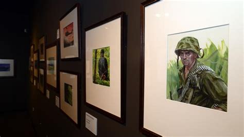 Vietnam War Art Exhibit Opens At Upcountry History Museum