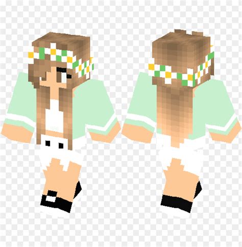Free Download Hd Png Cute Minecraft Skins For Girls Pe Png