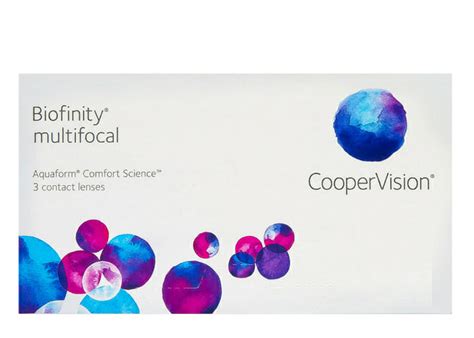 Biofinity Multifocal Contact Lenses Only Per Box