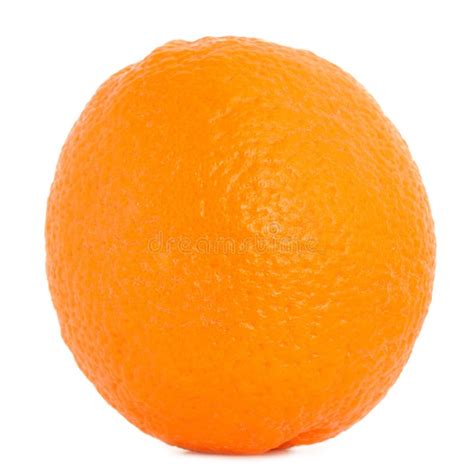 Whole Orange Isolated On White Stock Image Image Of Ingredient
