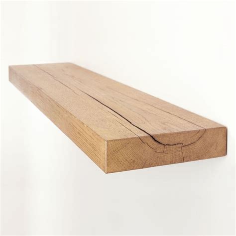 Solid Oak Floating Shelf 8 X 2 Inch Choice Of Lengths And Colours