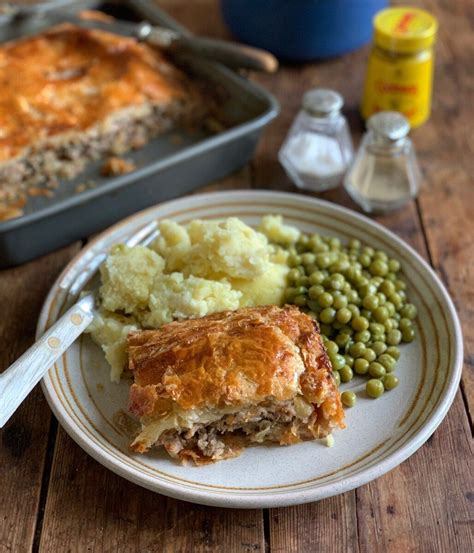 Sausage And Onion Puff Pastry Pie Lavender And Lovage Recipe