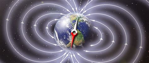 Breaking Waves Perturb Earths Magnetic Field