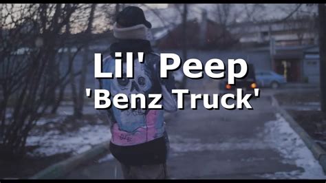 Lil Peep Benz Truck Lyrics Legendado Ptbr Youtube