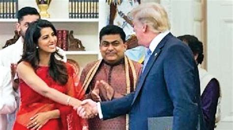 Action Jackson Girl Manasvis Celebrated Diwali With Us President Donald Trump