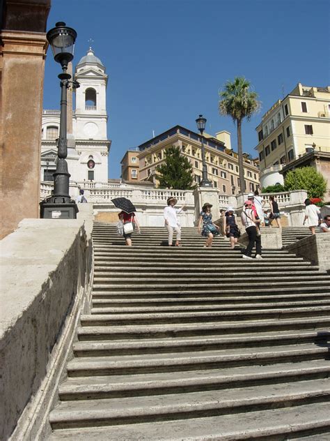 The Spanish Steps Rome Italy Going Up Or Down These Steps The Views