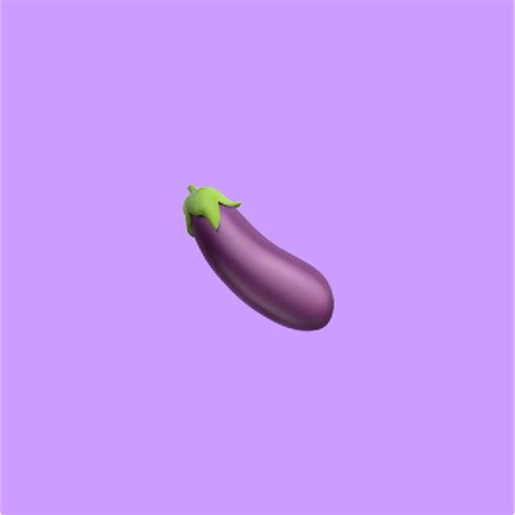 Eggplant And Peach Emoji