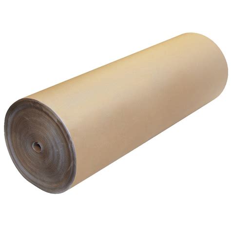 Plain Brown Corrugated Cardboard Roll For Packing Gsm 80 120 Gsm