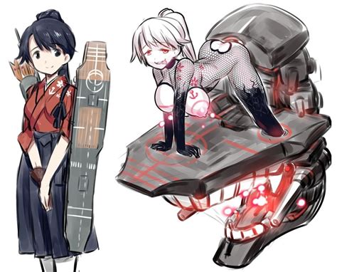 774 Nanashi Houshou Kancolle Kantai Collection Bad Id Bad Pixiv Id 10s 1girl Abyssal