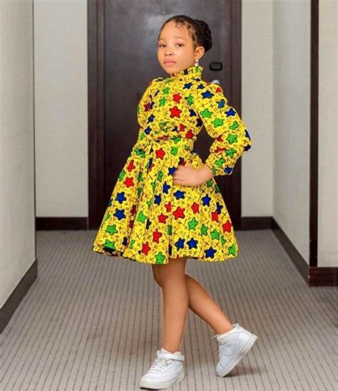 Ankara Dress African Baby Girl Dress By Justkiddiesclothing Dresses