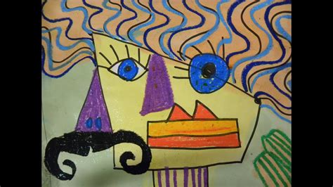 Kids Can Draw Picasso Portraits For Young Kids Youtube